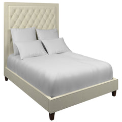 Estate Linen Ivory Stonington Tufted Bed