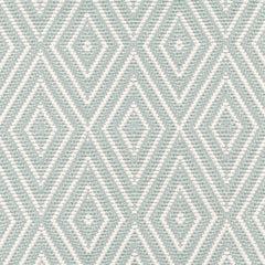 Diamond Light Blue/Ivory Handwoven Indoor/Outdoor Rug Swatch