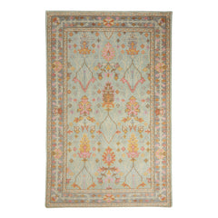 Mara Sky Hand Knotted Wool Rug