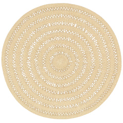 Bowline Handwoven Indoor/Outdoor Round Rug | Natural