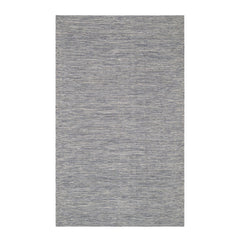 Solid Blue Handwoven Handwoven Indoor/Outdoor Rug