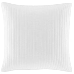 Cozy Cotton White Quilted Sham