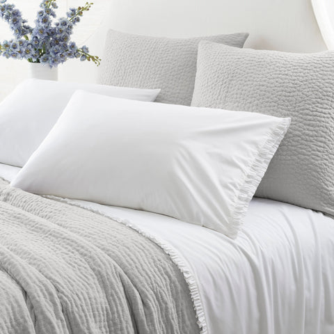 Classic Ruffle White Sheet Set