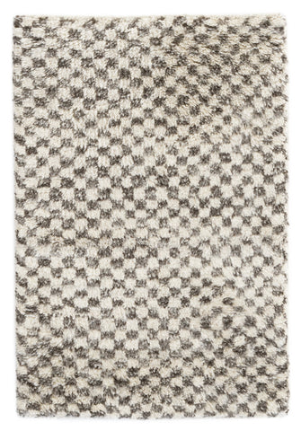 Citra Hand Knotted Wool Rug | Grey