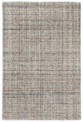 Harris Hand Micro Hooked Wool Rug | Blue/Brown
