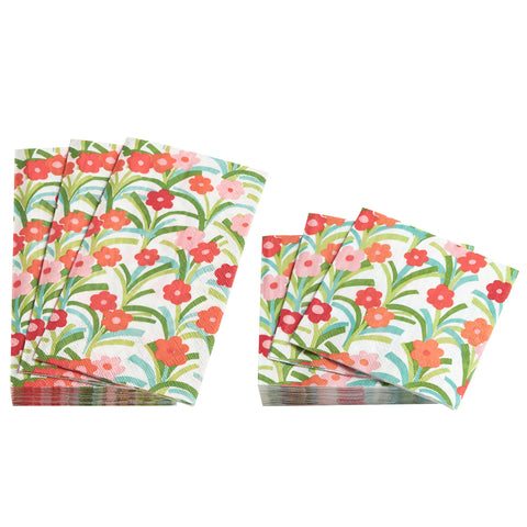 Playful Posies Poppy Napkin