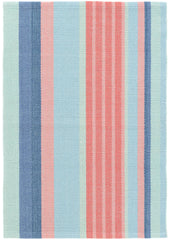 Aruba Stripe Handwoven Cotton Rug | Multi