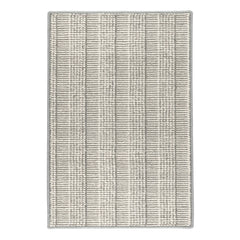 Raffa Grey Woven Wool Custom Rug