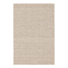 Honeycomb Natural Handwoven Wool Rug