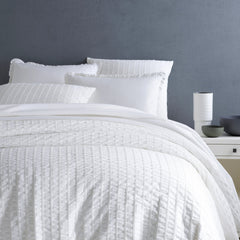 Tidal White Duvet Cover