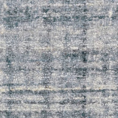 Harris Blue/Ivory Hand Micro Hooked Wool Rug Swatch