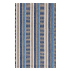 Always Greener Blue/Grey Handwoven Indoor/Outdoor Rug