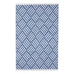 Crisscross Denim Handwoven Indoor/Outdoor Rug