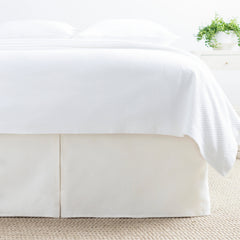 Lush Linen Ivory Bed Skirt