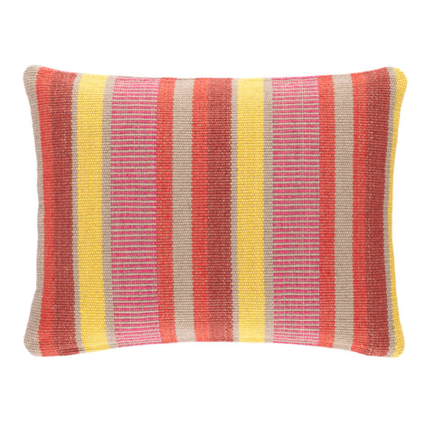 Always Greener Red/Yellow Indoor/Outdoor Decorative Pillow Cover