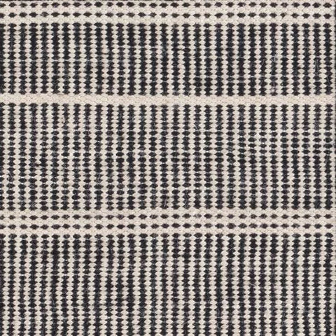 Samson Black Handwoven Indoor/Outdoor Custom Rug Swatch