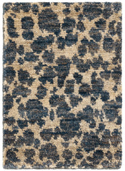 Stormi Hand Knotted Jute Rug | Indigo