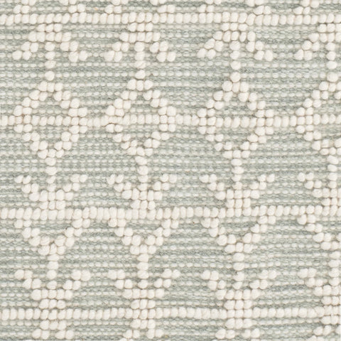 Pembrook Desert Sage Handwoven Wool Rug Swatch