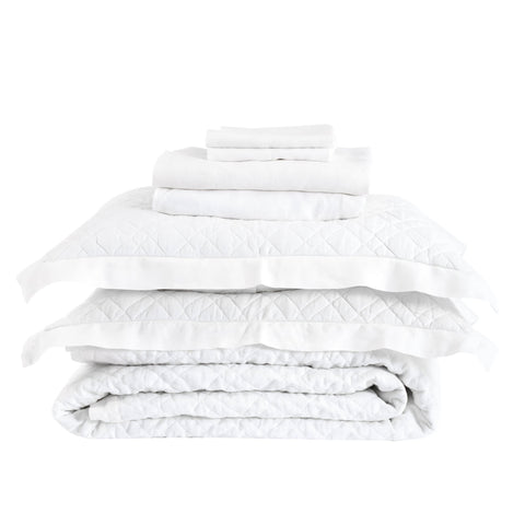 Lush Linen White Core Bedding Bundle