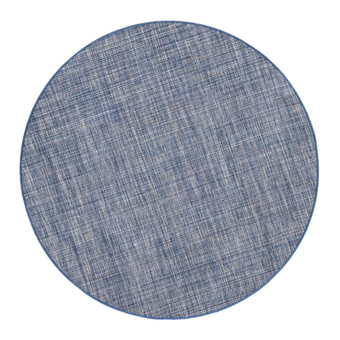 Fusion Blue Handwoven Indoor/Outdoor Rug