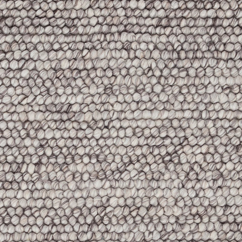 Niels Grey Handwoven Wool/Viscose Rug Swatch