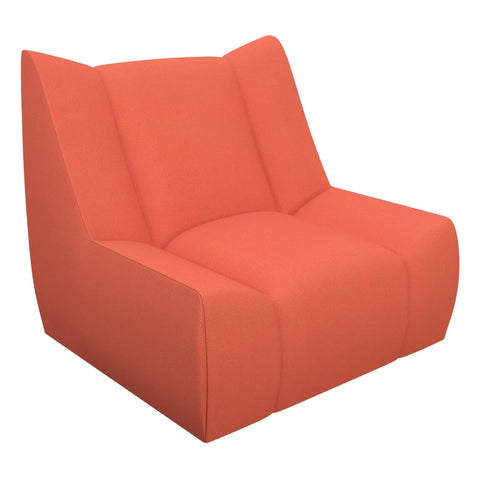 Sunbrella Tangerine Canvas Dune Chair