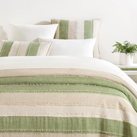 Moon Hills Linen Olive Duvet Cover