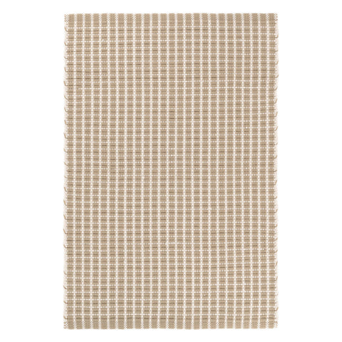 Gridiron Wheat Handwoven Indoor/Outdoor Rug