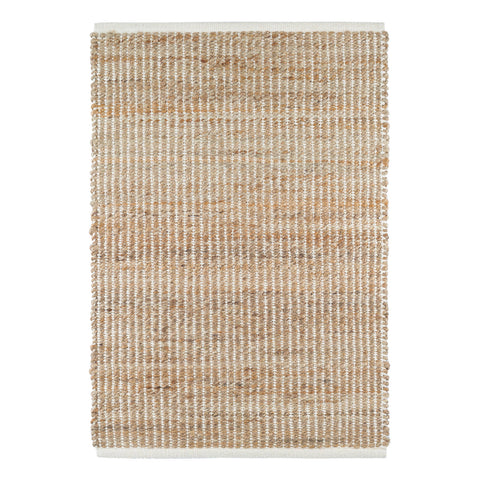 Gridwork Ivory Handwoven Jute Rug