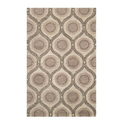 Medallion Grey Hand Tufted Wool Rug