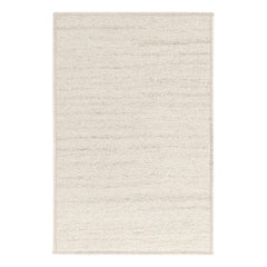 Barlow Ivory Woven Wool Custom Rug