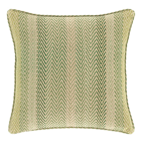 Nip Tuk Linen Green/Natural Decorative Pillow Cover