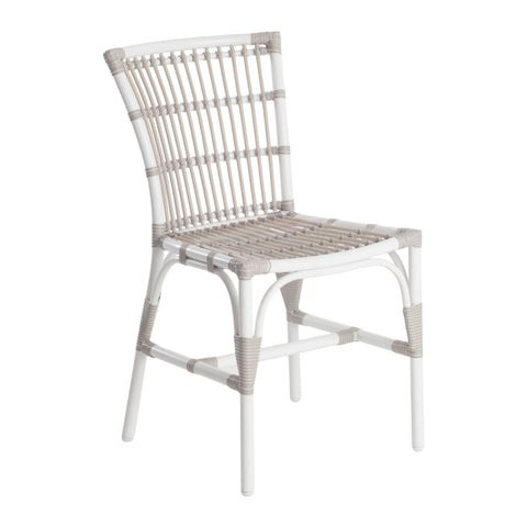 Malacca Dove White Outdoor Dining Chair