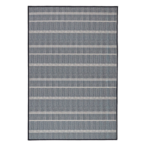 Samson Black Machine Washable Rug