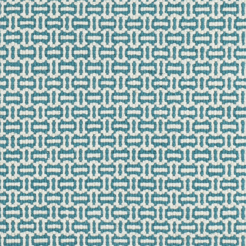 Miss Muffet Teal Handwoven Cotton Rug Swatch