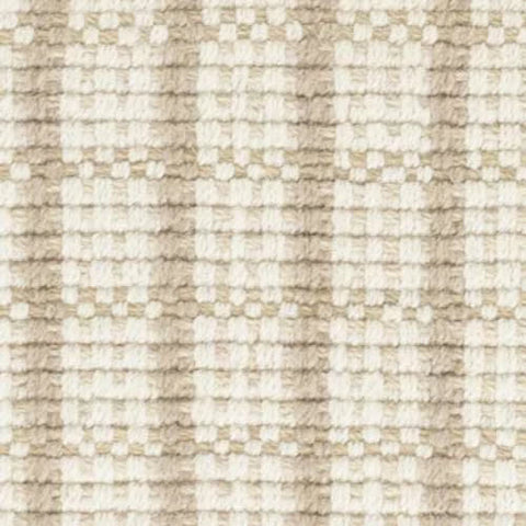 Lawrence Natural Woven Wool Custom Rug Swatch With Attached Rug Pad