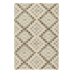 Diamond Cove Green Hand Tufted Wool Rug