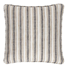 Soren Stripe Natural Indoor/Outdoor Decorative Pillow Cover