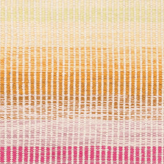 Watercolor Horizon Handwoven Cotton Rug Swatch