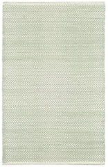 Herringbone Handwoven Cotton Rug | Ocean