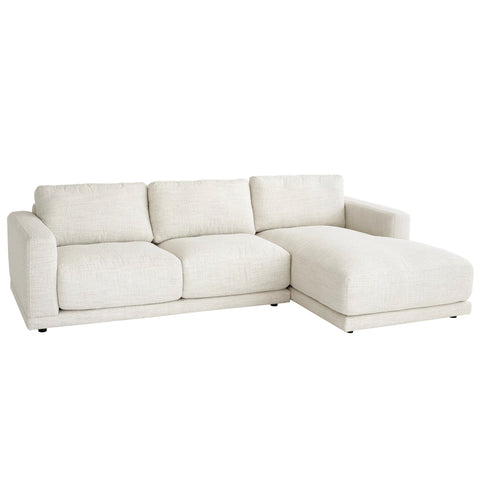 Rowan Pearl Two Piece Sectional with Chaise Right Arm