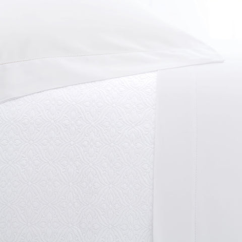 Carina White Flat Sheet