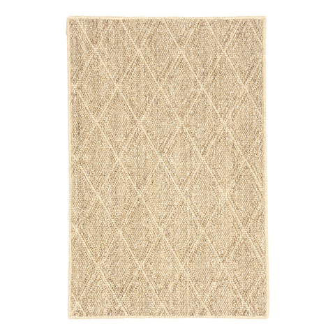 Diamond Sand Woven Sisal Rug