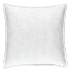 Boyfriend White Matelasse Sham