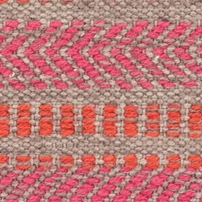 Sooner Than Later Pink Handwoven Indoor/Outdoor Rug Swatch