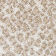 Cheetah Beige Woven Performance Custom Rug Swatch With Attached Rug Pad