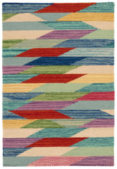 Hotline Handwoven Wool Rug | Multi