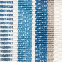 Always Greener Navy/French Blue Handwoven Indoor/Outdoor Rug Swatch