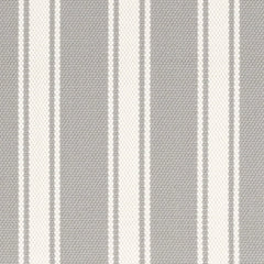 Maysville Stripe Platinum Woven Indoor/Outdoor Custom Rug Swatch