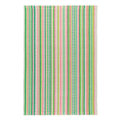 Hannah Watermelon Handwoven Cotton Rug